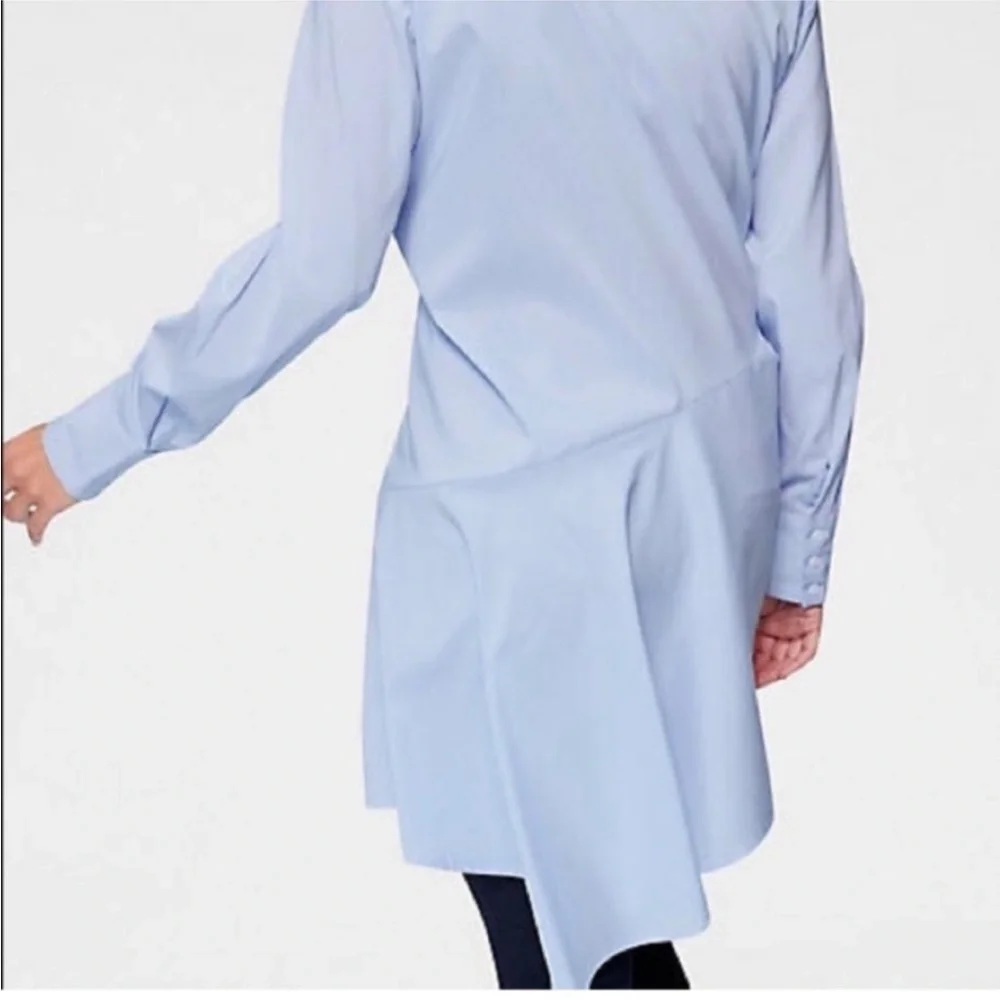 b.young Asymmetrical Dress Shirt size 8 - Picture 3 of 13